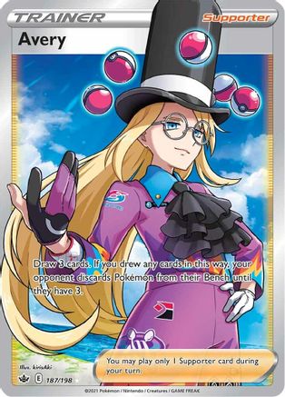 Avery (Full Art) - 187/198 - Ultra Rare - Holofoil