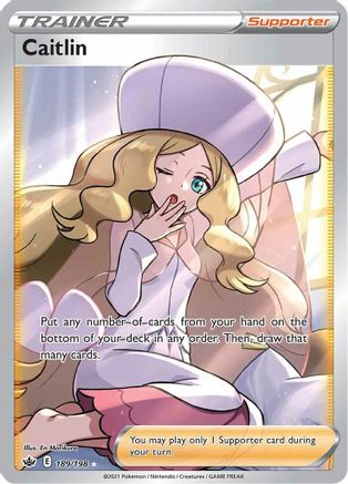 Caitlin (Full Art) - 189/198 - Ultra Rare - Holofoil