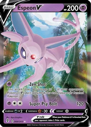 Espeon V - 064/203 - Ultra Rare - Holofoil