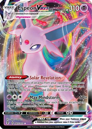 Mentali VMAX - 065/203 - Ultra Rare - Holofoil