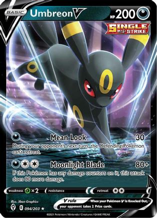 Umbreon V - 094/203 - Ultra Rare - Holofoil