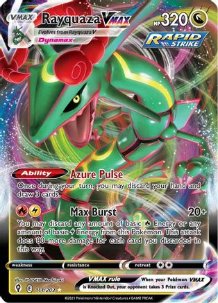 Rayquaza VMAX - 111/203 - Ultra Rare - Holofoil