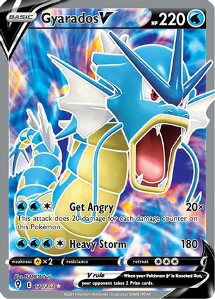 Gyarados V (Full Art) - 171/203 - Ultra Rare - Holofoil