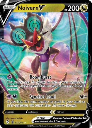 Noivern V - 117/203 - Ultra Rare - Holofoil