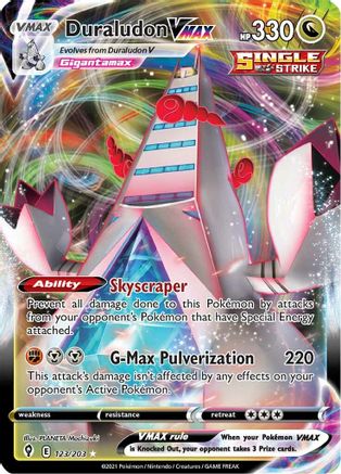 Duraludon VMAX - 123/203 - Ultra Rare - Holofoil