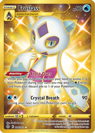 Froslass (Secret) - 226/203 - Secret Rare - Holofoil