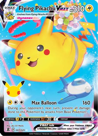 Flying Pikachu VMAX - 007/025 - Ultra Rare - Holofoil