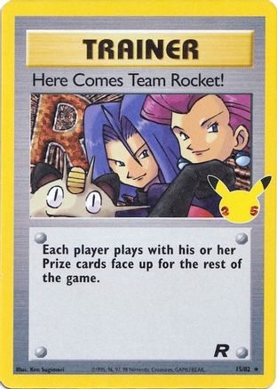 Here Comes Team Rocket! - 015/82 - Classic Collection - Holofoil