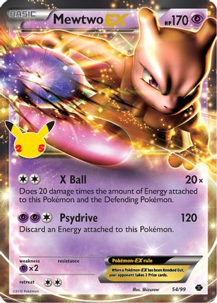 Mewtwo EX - 054/99 - Classic Collection - Holofoil