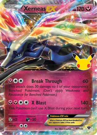 Xerneas EX - 097/146 - Classic Collection - Holofoil