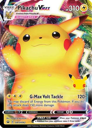 Pikachu VMAX - SWSH062  - Promo - Holofoil