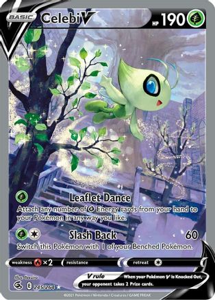 Celebi V (Alternate Full Art) - 245/264 - Ultra Rare - Holofoil