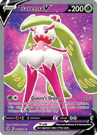 Tsareena V (Full Art) - 246/264 - Ultra Rare - Holofoil