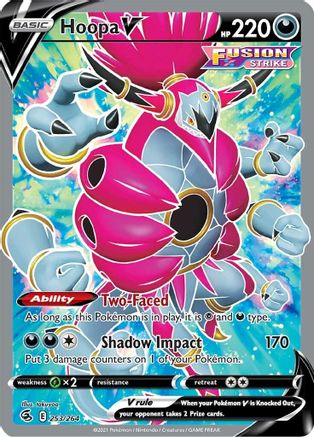 Hoopa V (Full Art) - 253/264 - Ultra Rare - Holofoil