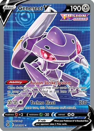 Genesect V (Full Art) - 254/264 - Ultra Rare - Holofoil