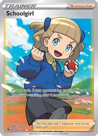 Schoolgirl (Full Art) - 262/264 - Ultra Rare - Holofoil