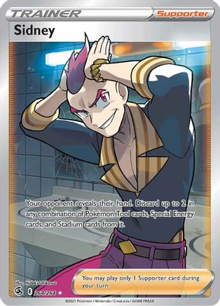 Sidney (Full Art) - 264/264 - Ultra Rare - Holofoil