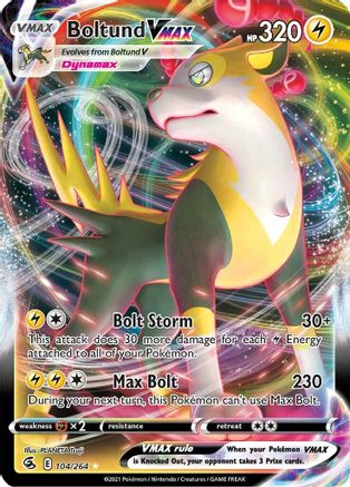 Boltund VMAX - 104/264 - Ultra Rare - Holofoil
