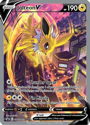 Jolteon V - SWSH183  - Promo - Holofoil