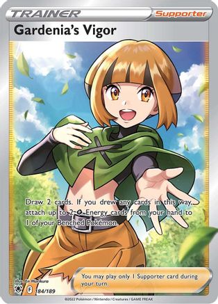 Gardenia's Vigor (Full Art) - 184/189 - Ultra Rare - Holofoil