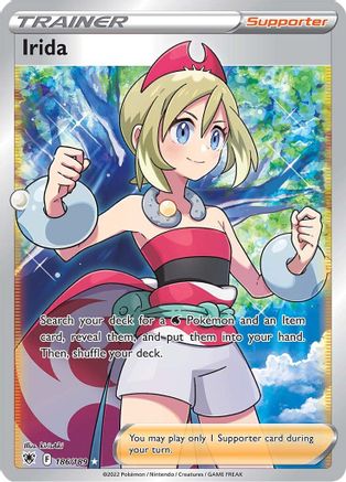 Irida (Full Art) - 186/189 - Ultra Rare - Holofoil