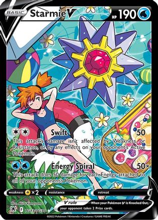 Starmie V - TG13/TG30 - Ultra Rare - Holofoil