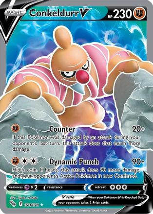 Conkeldurr V (Full Art) - 073/78 - Ultra Rare - Holofoil