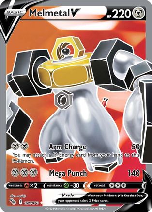 Melmetal V (Full Art) - 075/78 - Ultra Rare - Holofoil