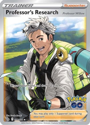 Recherche du Professeur (Full Art) - 078/78 - Ultra Rare - Holofoil