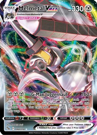 Melmetal VMAX - 048/078 - Ultra Rare - Holofoil