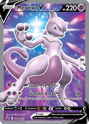 Mewtwo V - SWSH229  - Promo - Holofoil