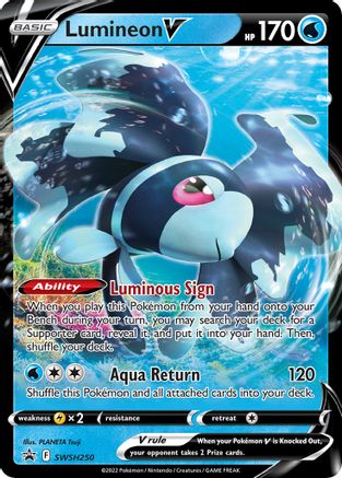 Lumineon V - SWSH250  - Promo - Holofoil