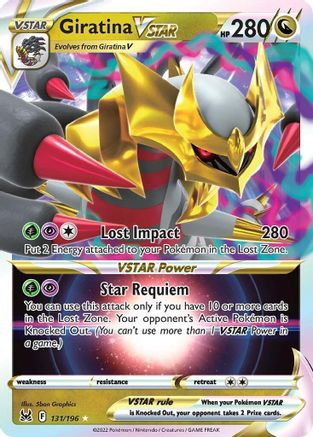Giratina VSTAR - 131/196 - Ultra Rare - Holofoil