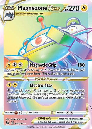 Magnezone VSTAR (Secret) - 198/196 - Secret Rare - Holofoil