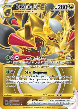 Giratina VSTAR (212) (Secret)  - Secret Rare - Holofoil