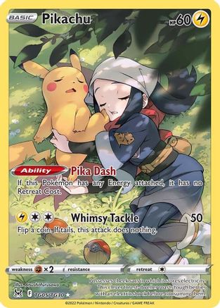 Pikachu - TG05/TG30 - Ultra Rare - Holofoil