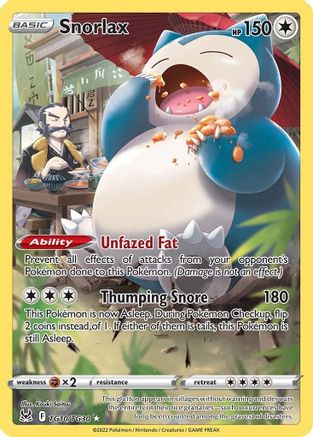 Snorlax - TG10/TG30 - Ultra Rare - Holofoil