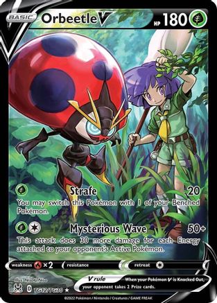 Orbeetle V - TG12/TG30 - Ultra Rare - Holofoil