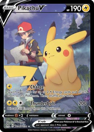 Pikachu V - TG16/30 - Ultra Rare - Holofoil