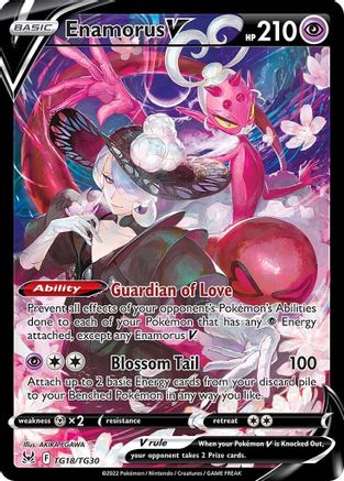 Enamorus V - TG18/TG30 - Ultra Rare - Holofoil