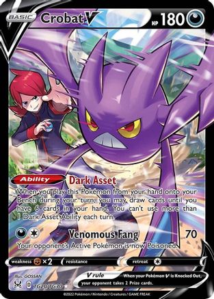 Crobat V - TG20/TG30 - Ultra Rare - Holofoil