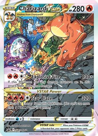 Charizard VSTAR - SWSH262  - Promo - Holofoil