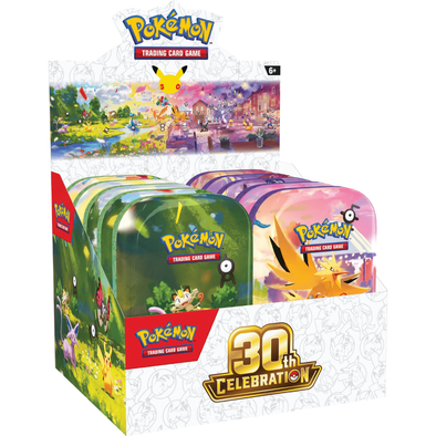 Pokémon TCG - 30th Celebration - Mini Tins - DISPLAY