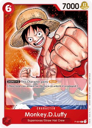 Monkey.D.Luffy (Pack Promotionnel 2022) (P-001) - Promo