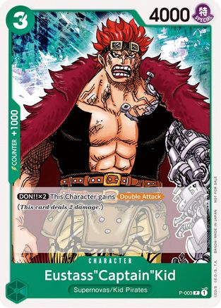 Eustass "Captain" Kid (Pack promotionnel 2022) (P-003) - Promo