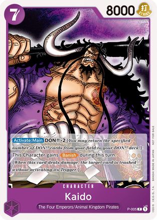 Kaido (Pack Promotionnel 2022) (P-005) - Promo