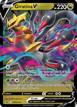 Giratina V - SWSH259 - Promo - Brillante