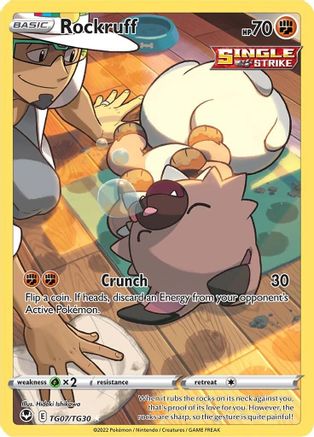 Rockruff - TG07/TG30 - Ultra Rare - Holofoil