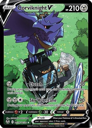 Corviknight V - TG18/TG30 - Ultra Rare - Holofoil