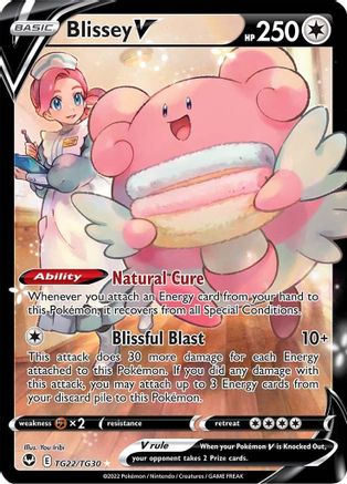 Blissey V - TG22/TG30 - Ultra Rare - Holofoil